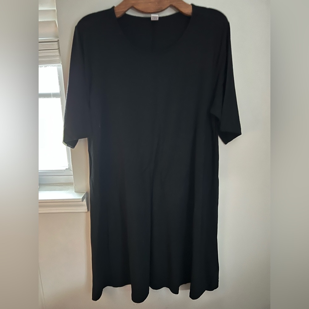 Black T-Shirt Dress